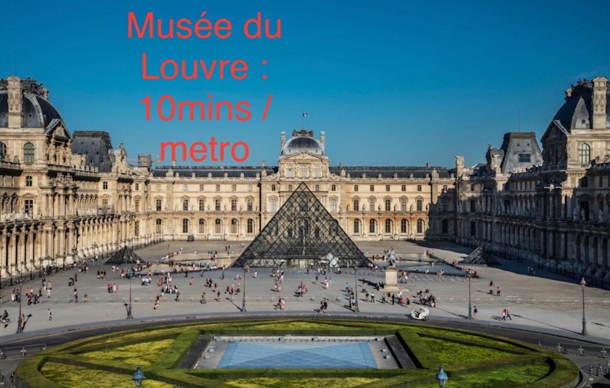 Studio 10 Mins Walk Eiffel Tower, Paris 16 외부 사진